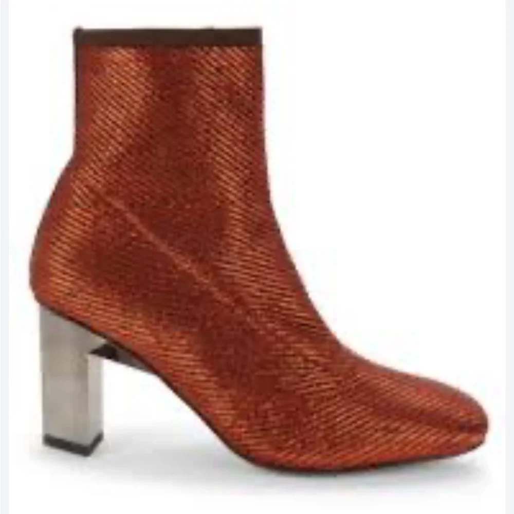 Clergerie metallic Jany Ankle Boots ($725) - Picture 7 of 9